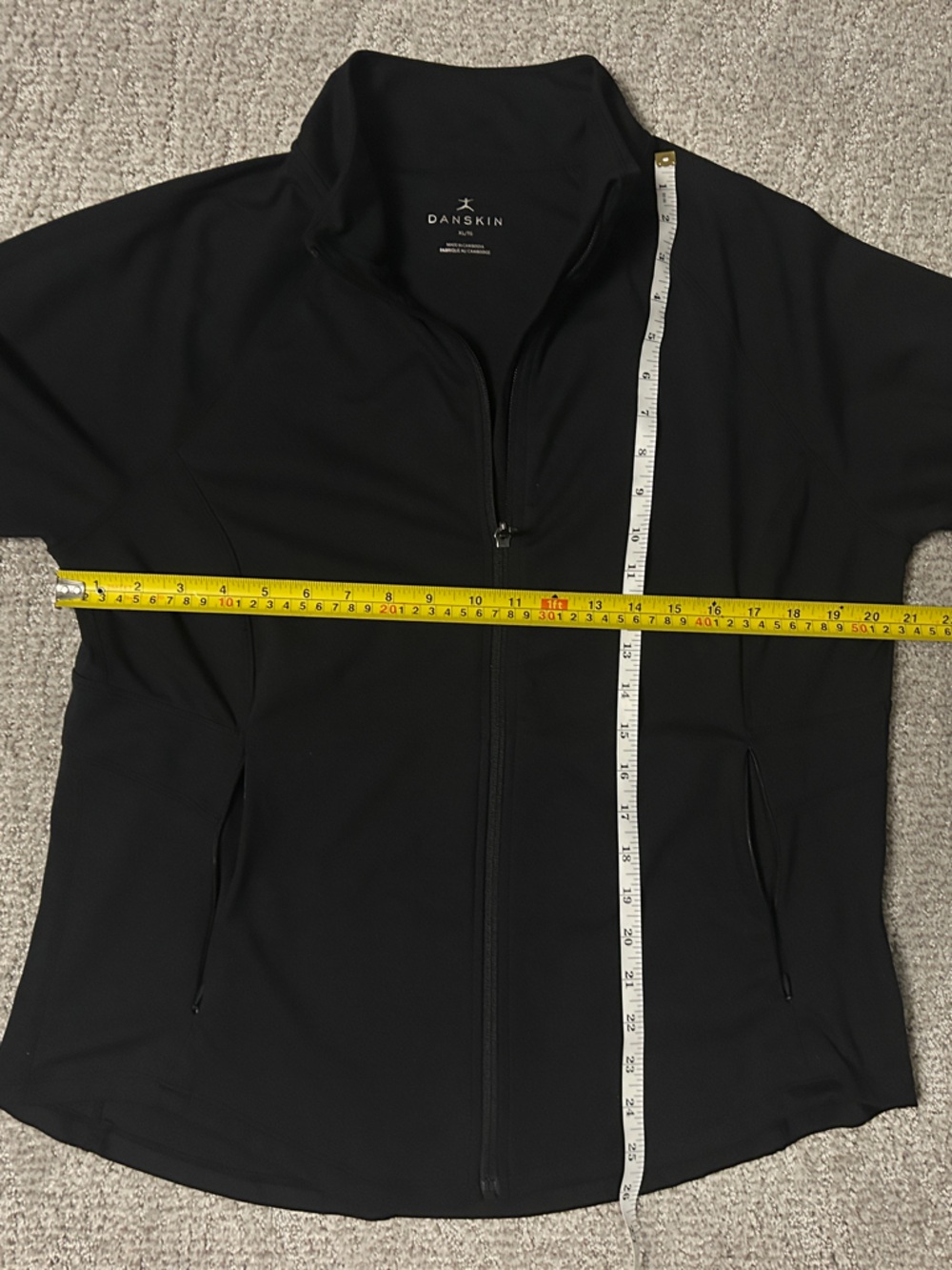 Danskin Black Women's Bomber Jacket